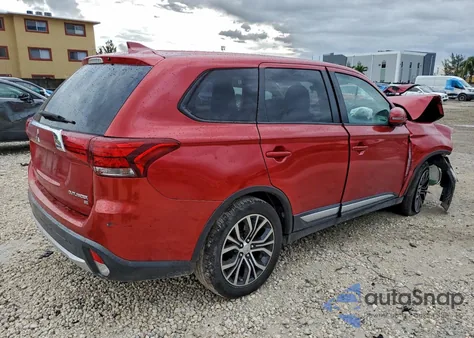 2017 Mitsubishi Outlander Se z USA, uszkodzony, nr VIN JA4AD3A34HZ060951